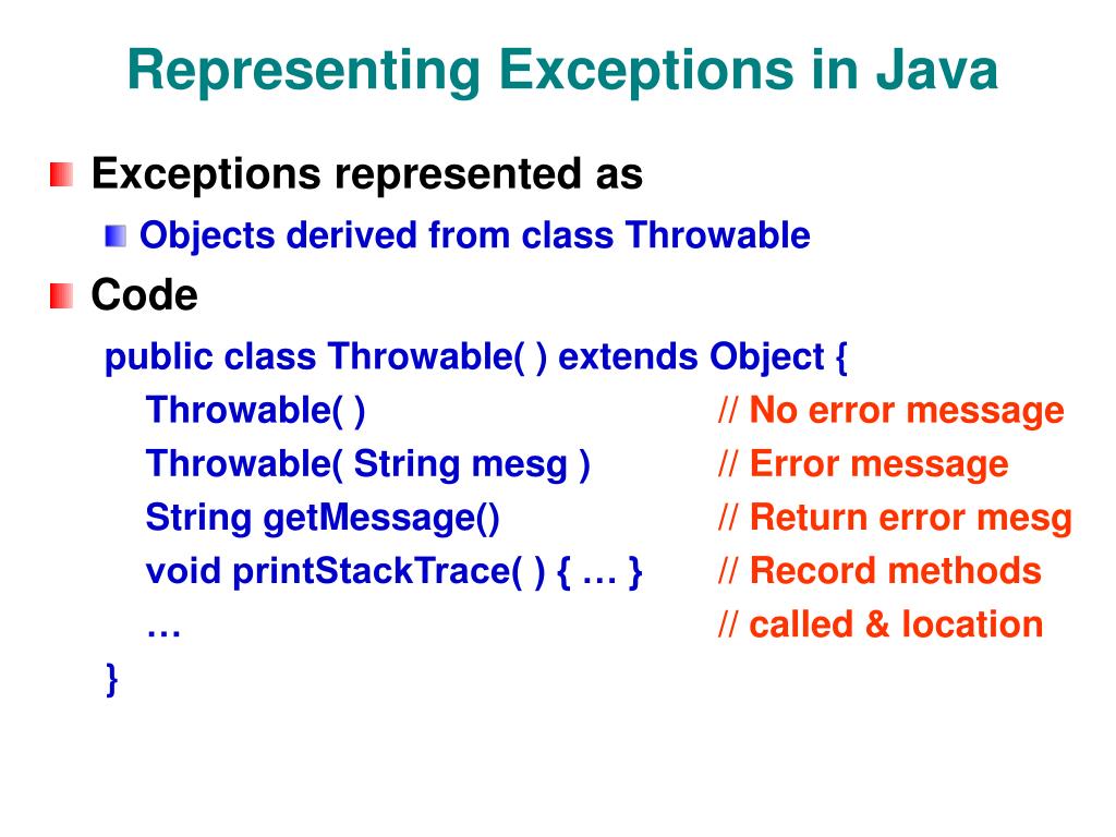 Multiple exceptions Multiple exceptions