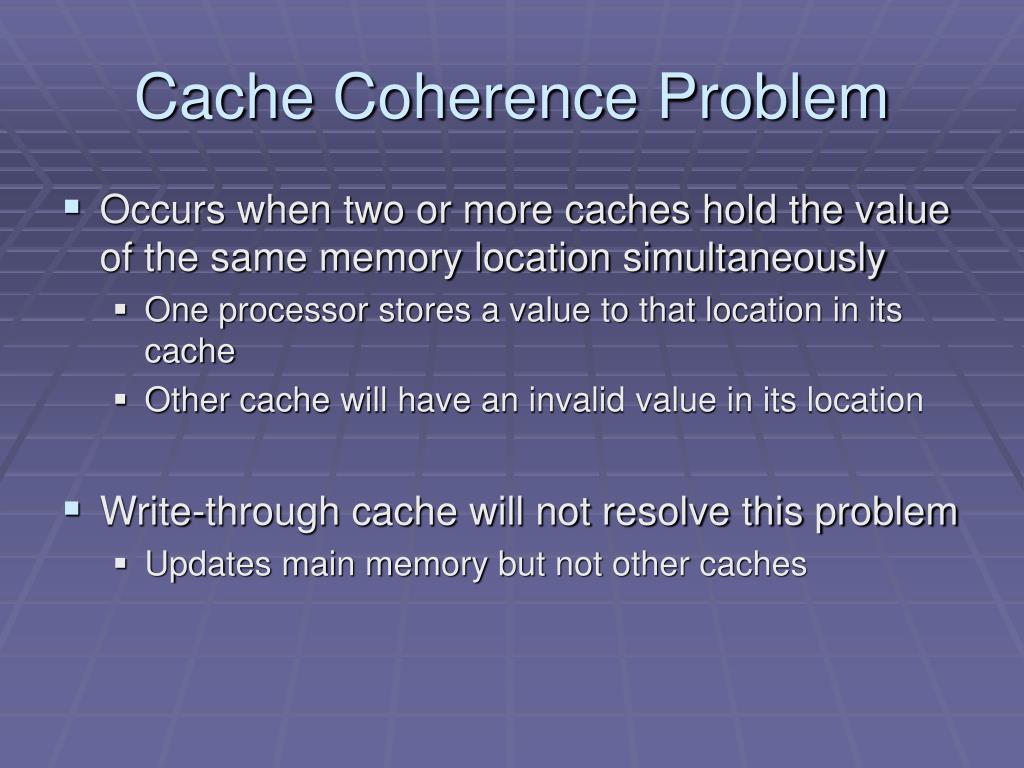 memory barrier cache coherence