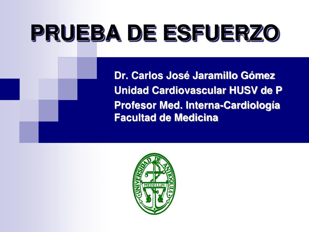 PPT - PRUEBA DE ESFUERZO PowerPoint Presentation, free download - ID ...