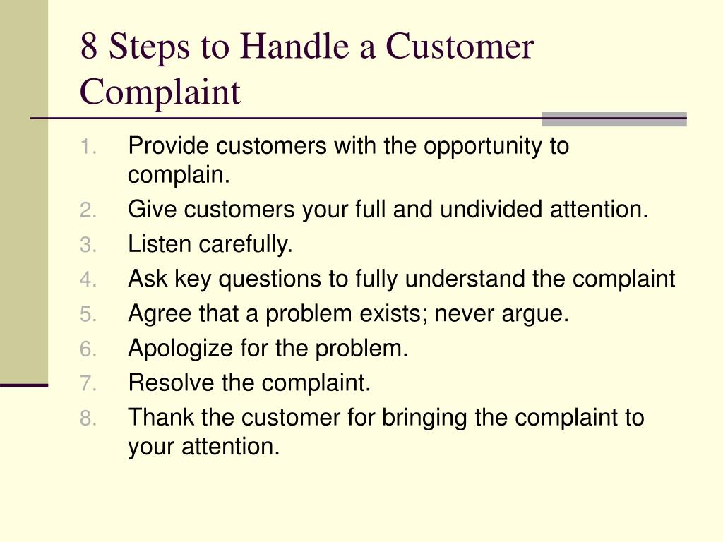 Ppt handling customer complaints powerpoint presentation free 