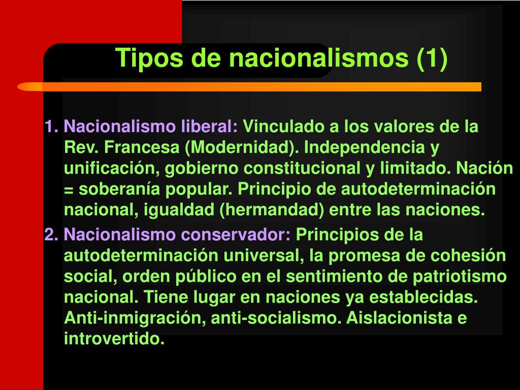 PPT - NACIONALISMO Y CONCEPTO DE NACIÓN PowerPoint Presentation, free ...