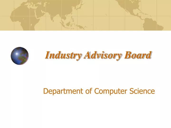 PPT Industry Advisory Board PowerPoint Presentation, free download ID4266880