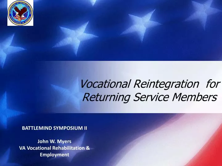 vocational reintegration for returning service members n.