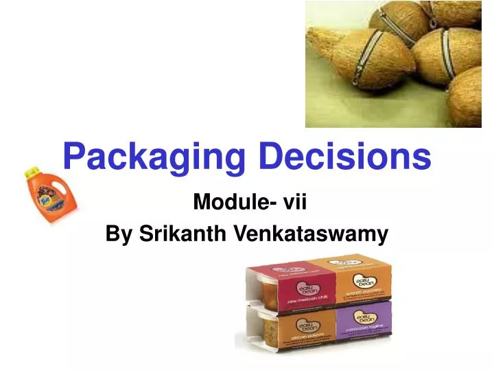 PPT Packaging Decisions PowerPoint Presentation, free download ID