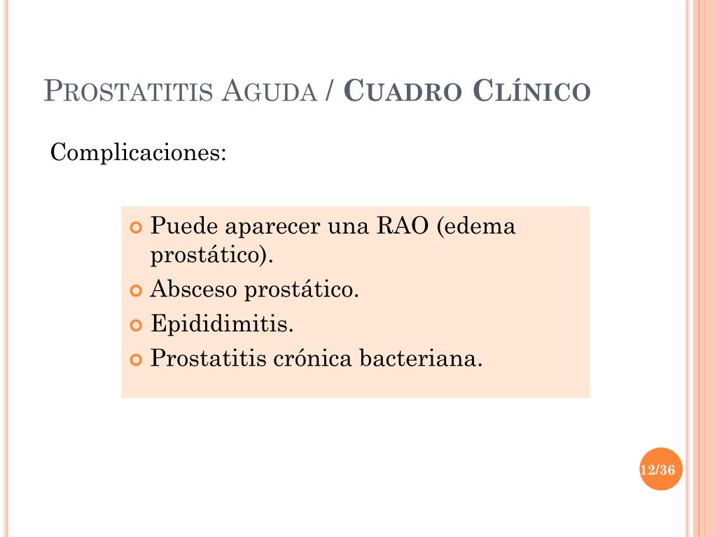 prostatitis cronica abacteriana duracion)