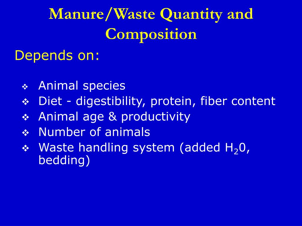 PPT - Animal Waste Management PowerPoint Presentation, free download -  ID:4269317