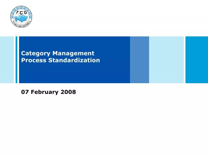 Ppt Category Management Process Standardization Powerpoint Presentation Id 4269375