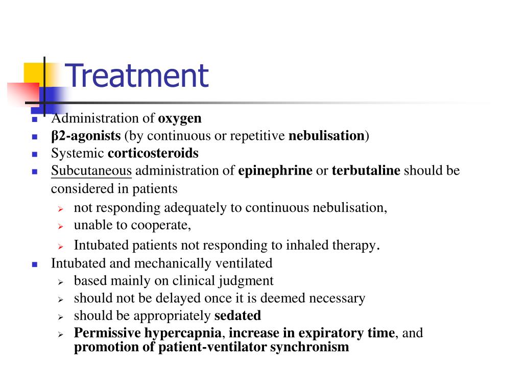 PPT Treatment of status asthmaticus PowerPoint Presentation, free