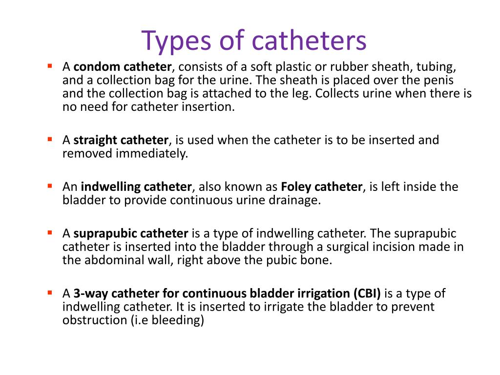 PPT Urinary Catheter PowerPoint Presentation, free download ID4270420