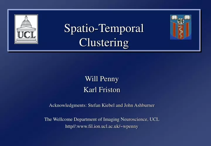 PPT - Spatio-Temporal Clustering PowerPoint Presentation, free download ...