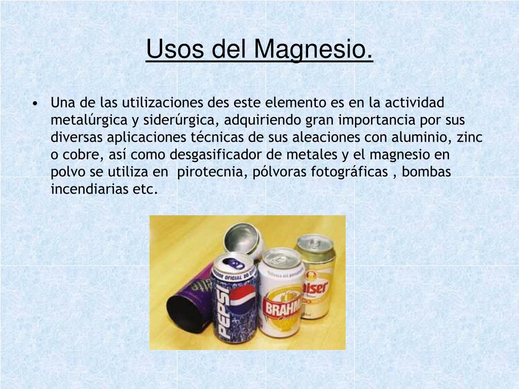 PPT - Magnesio PowerPoint Presentation, - ID:4271061