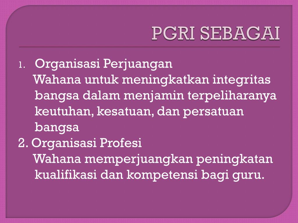 PPT Organisasi Profesi Kependidikan PowerPoint Presentation, free