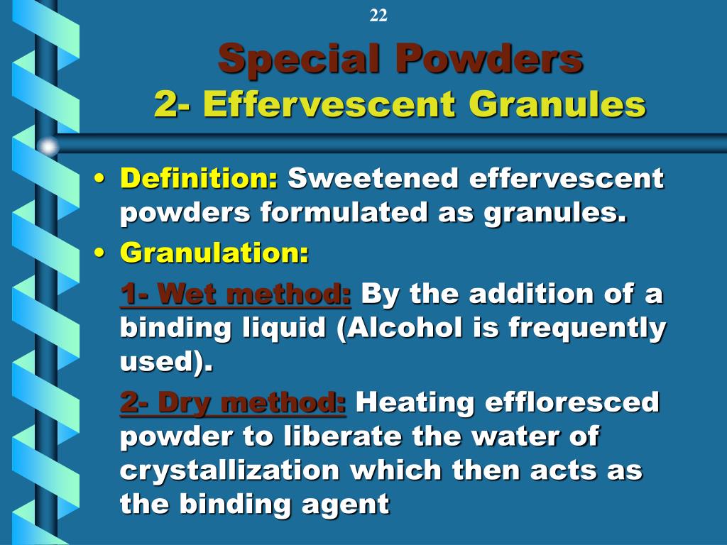 PPT POWDERS PowerPoint Presentation, free download ID4272112