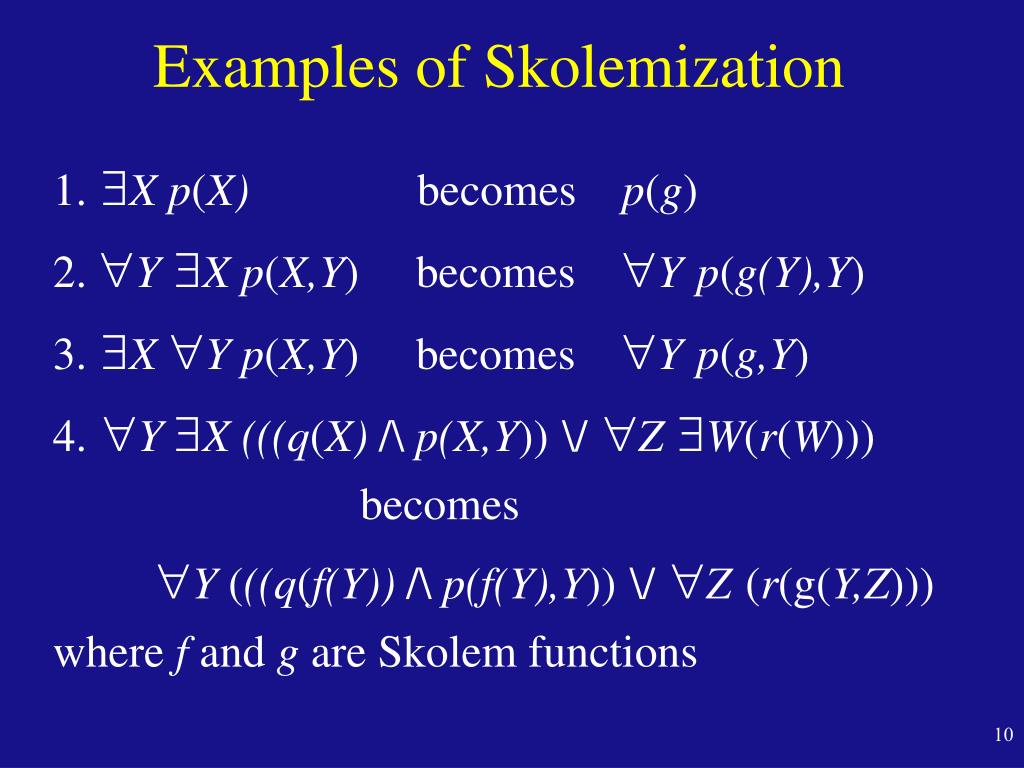 Ppt Introduction To Artificial Intelligence Lecture 9 Resolution In Fol Powerpoint Presentation Id 4272768