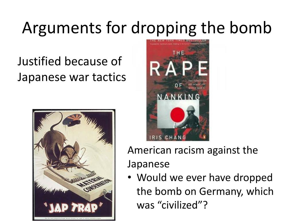 essay on dropping the atomic bomb