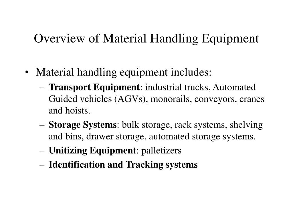 Course of MT- 362 Material Handling Lecture # 4. Bulk Material Handling Bulk  material - General definition could be that Material ordered, stored,  issued, - ppt download