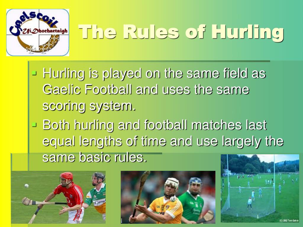 The Rules Of Hurling L 