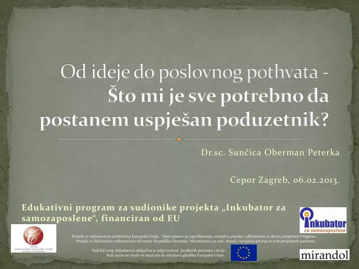 Poslovno povezivanje 2013