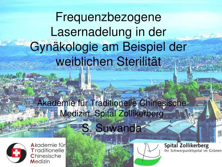 PPT - Frequenzbezogene Lasernadelung In Der Gynäkologie Am Beispiel Der ...