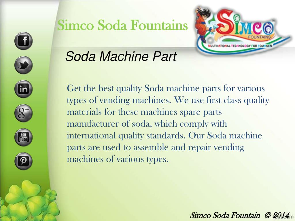 PPT Soda machine parts PowerPoint Presentation, free download ID