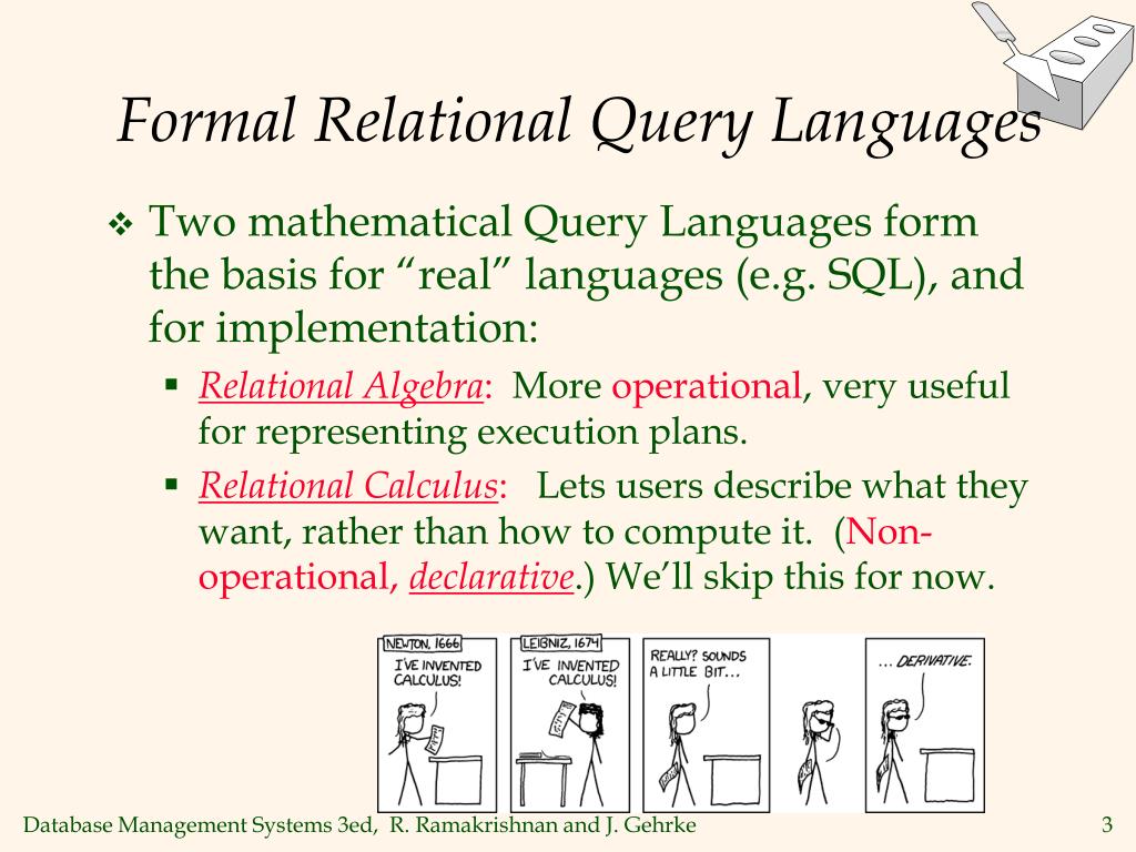 PPT Relational Algebra PowerPoint Presentation, free download ID
