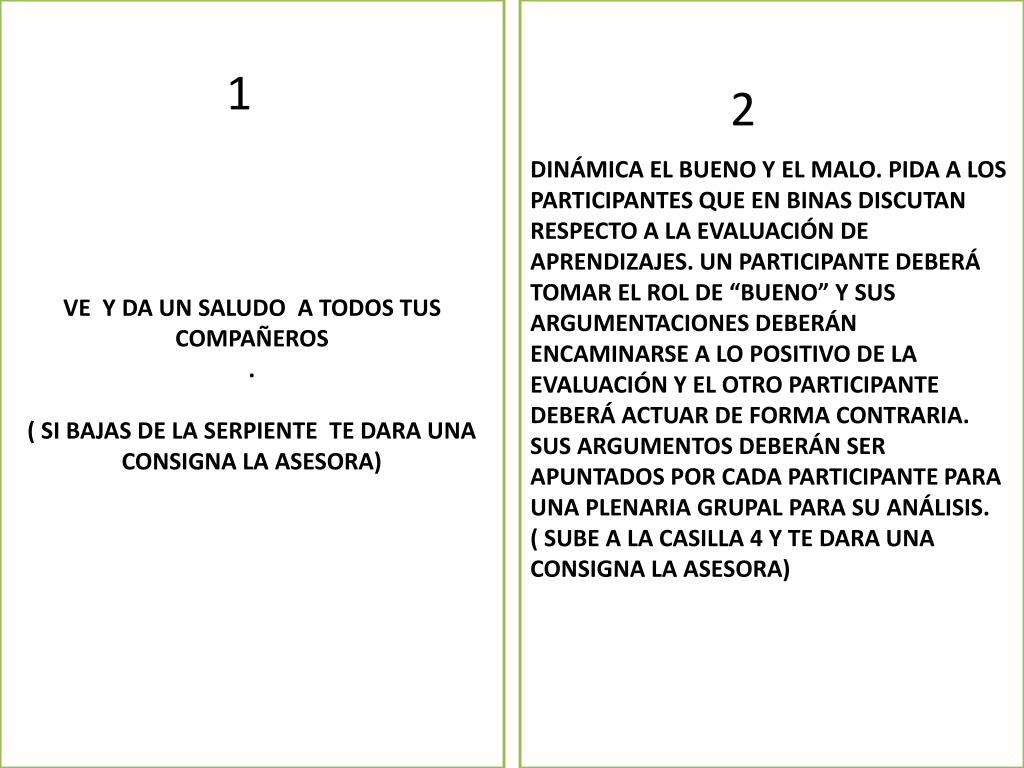 Ppt Serpientes Y Escaleras Powerpoint Presentation Free Download Id 4283885