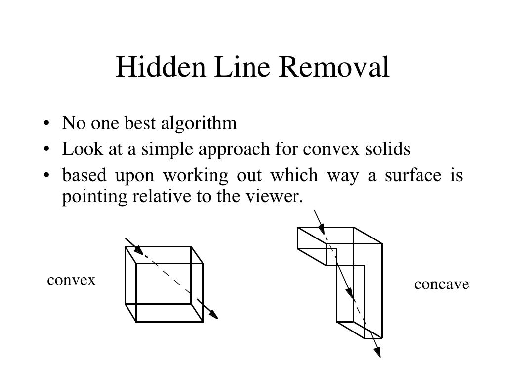 PPT - Hidden Line Removal PowerPoint Presentation, free download - ID ...