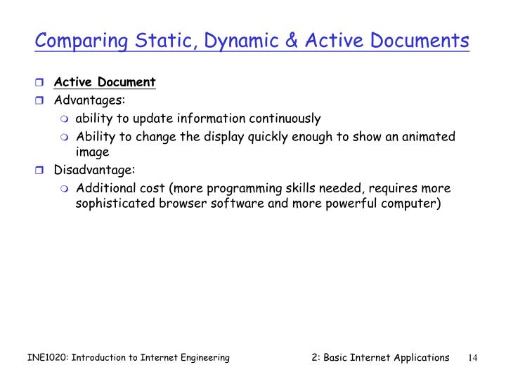 PPT Lecture 3 Applications (Cont’d) PowerPoint Presentation