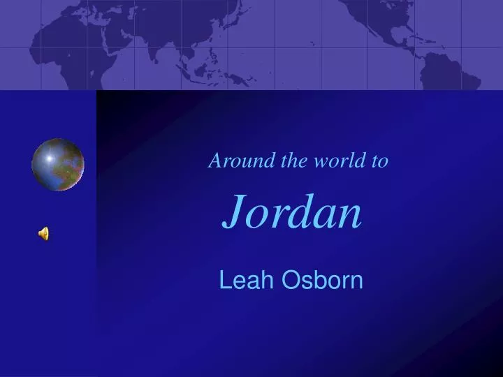 around the world to jordan n.
