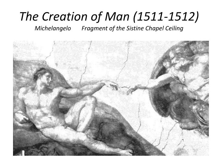 the creation of man Genesis 1 gives us an overview of the creation of everything, including man but man is of such importance in the creation (a point which evolutionists deny), that god uses most of chapter 2 to focus in on additional details on the creation of the humankind. the creation of man Genesis 1 gives us an overview of the creation of everything, including man but man is of such importance in the creation (a point which evolutionists deny), that god uses most of chapter 2 to focus in on additional details on the creation of the humankind.