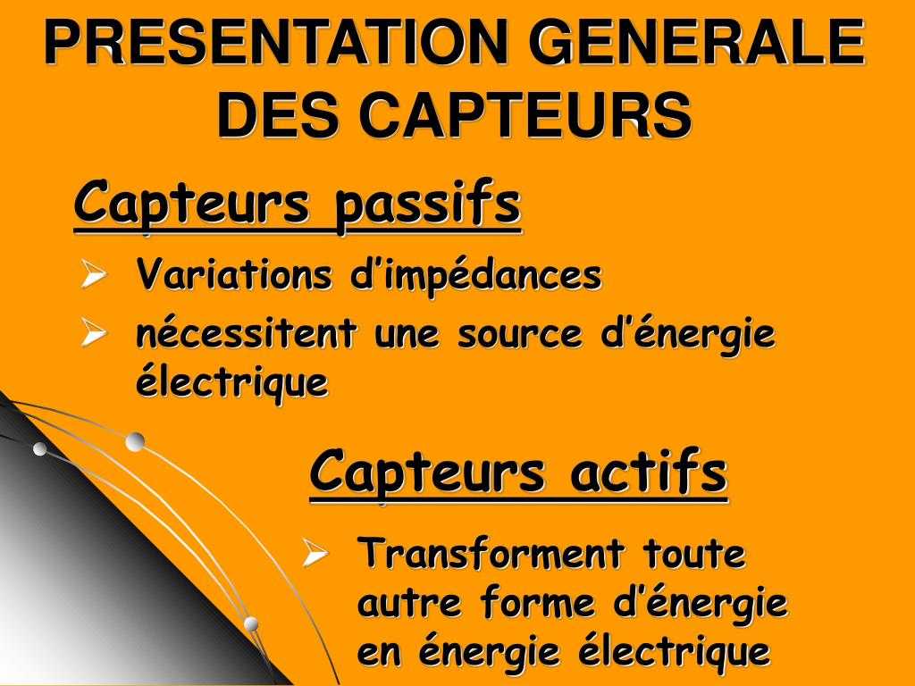 PPT - Capteurs passifs PowerPoint Presentation, free download - ID:4287337