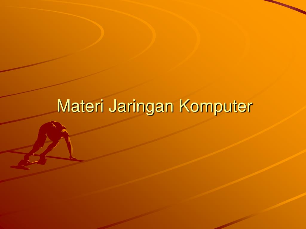  PPT  Materi  Jaringan Komputer  PowerPoint  Presentation  