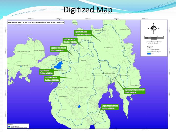 Mindanao River Basin Map