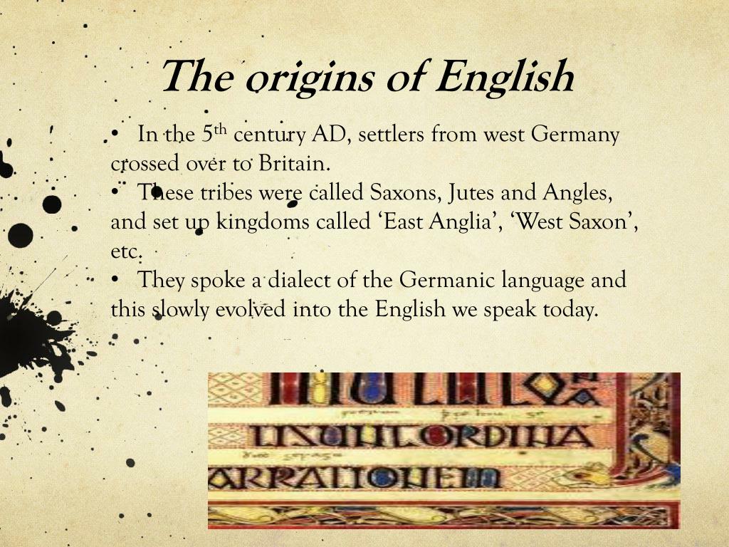Original eng. English Origin. History of English language. Development of English language. The History of English топик.