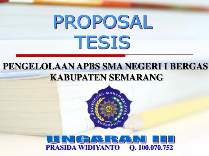 Contoh Ppt Seminar Proposal Skripsi Pejuang Skripsi