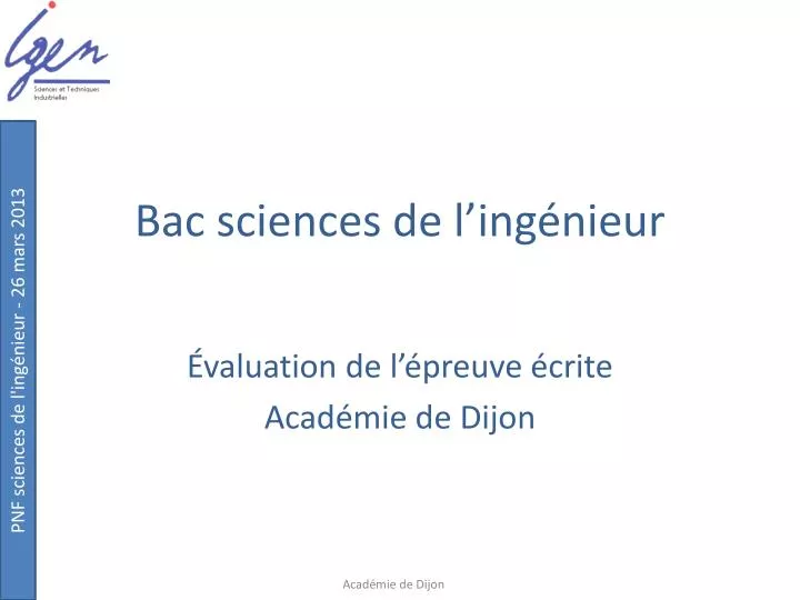 programme sciences de l'ingénieur terminale s