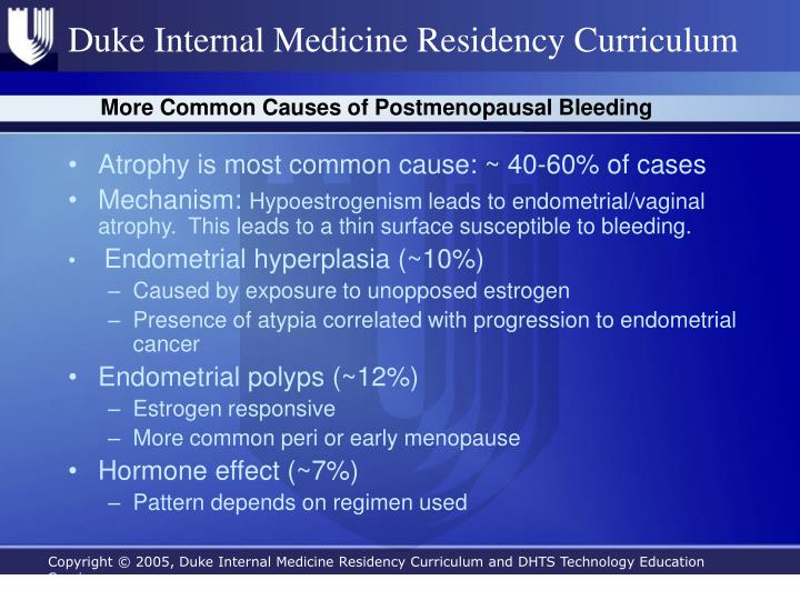 PPT - Amenorrhea and Postmenopausal Bleeding PowerPoint Presentation ...