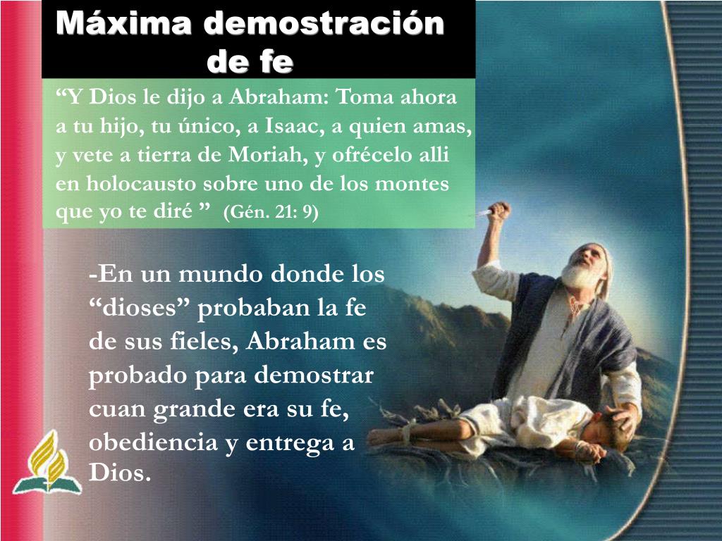 PPT Abraham Y Sara La Fe Puesta A Prueba PowerPoint Presentation 