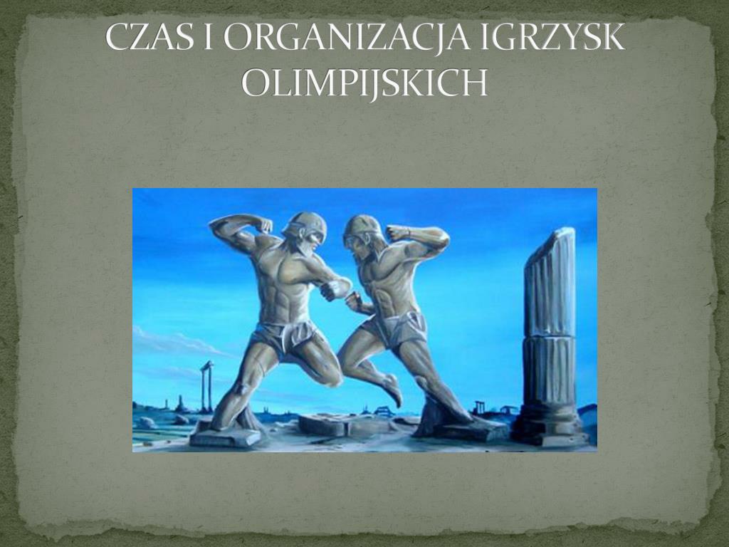 Igrzyska Olimpijskie Historia Prezentacja PPT - Starożytne igrzyska olimpijskie PowerPoint Presentation, free