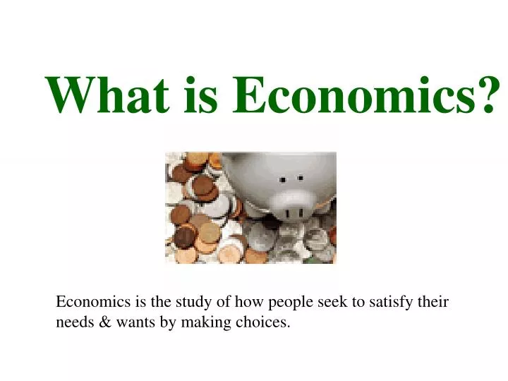 what is economics n.