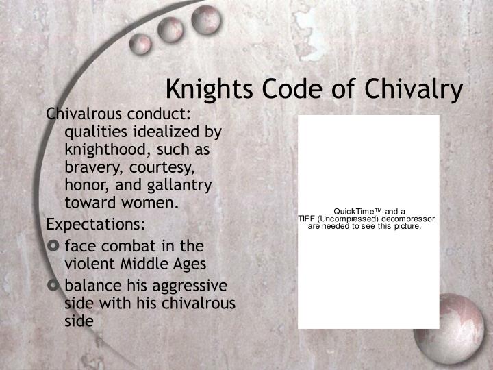medieval knights code of conduct