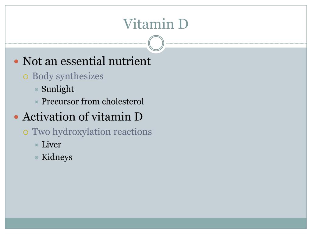 PPT The FatSoluble Vitamins A, D, E, and K PowerPoint Presentation