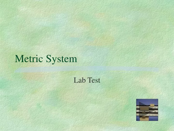 metric system n.