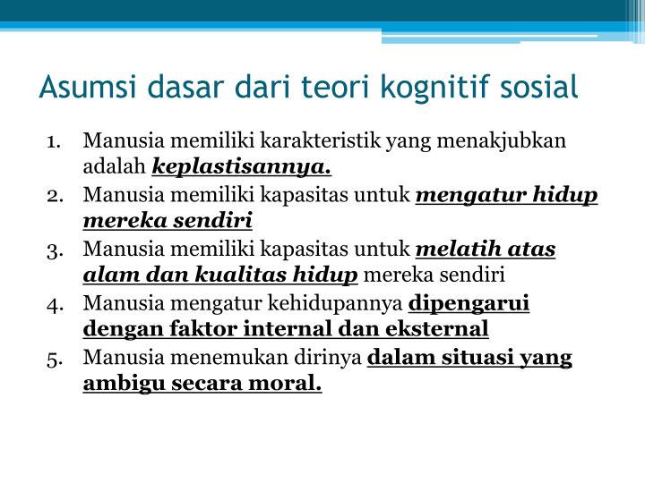 Ppt Teori Kognitif Sosial Albert Bandura Powerpoint Presentation Id 7109