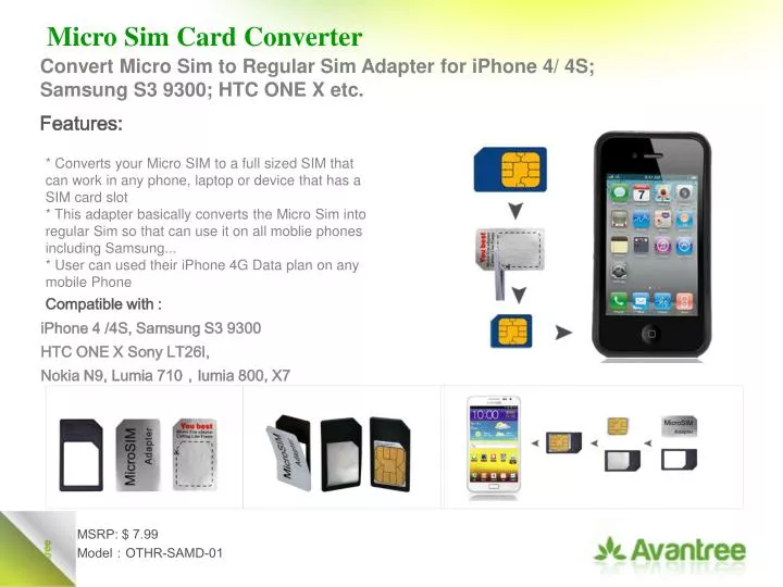 PPT - Micro Sim Card Converter PowerPoint Presentation, free download ...