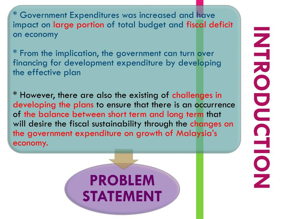 PPT - The Impact Of Government Sectoral Expenditure On Malaysia’s ...