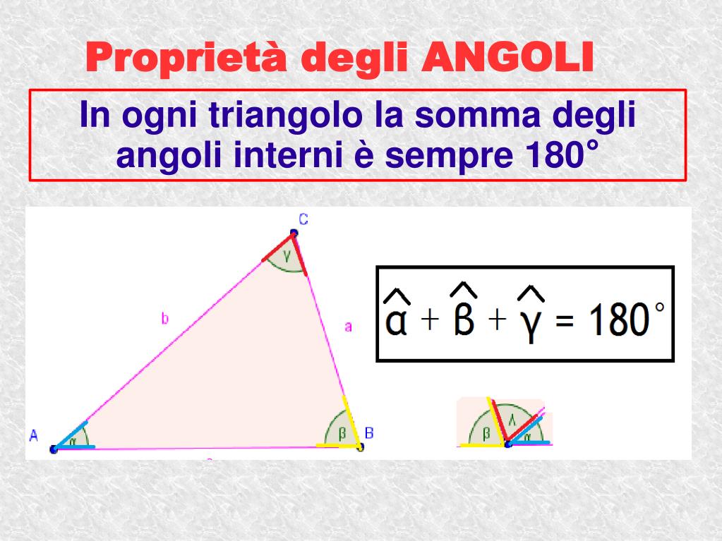 Quanto Misurano Gli Angoli Di Un Triangolo Equilatero PPT - I TRIANGOLI PowerPoint Presentation, free download - ID:4298580