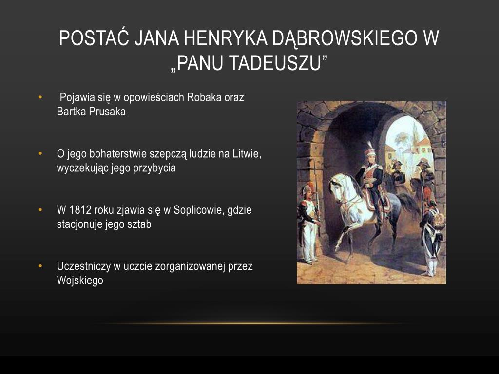 Cechy Epopei W Panu Tadeuszu PPT - Wielcy ludzie w epopei narodowej „pan tadeusz” adama mickiewicza