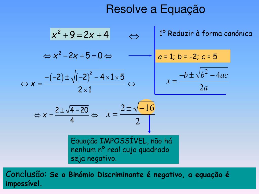 PPT - Resolução de equações PowerPoint Presentation, free download -  ID:6247155
