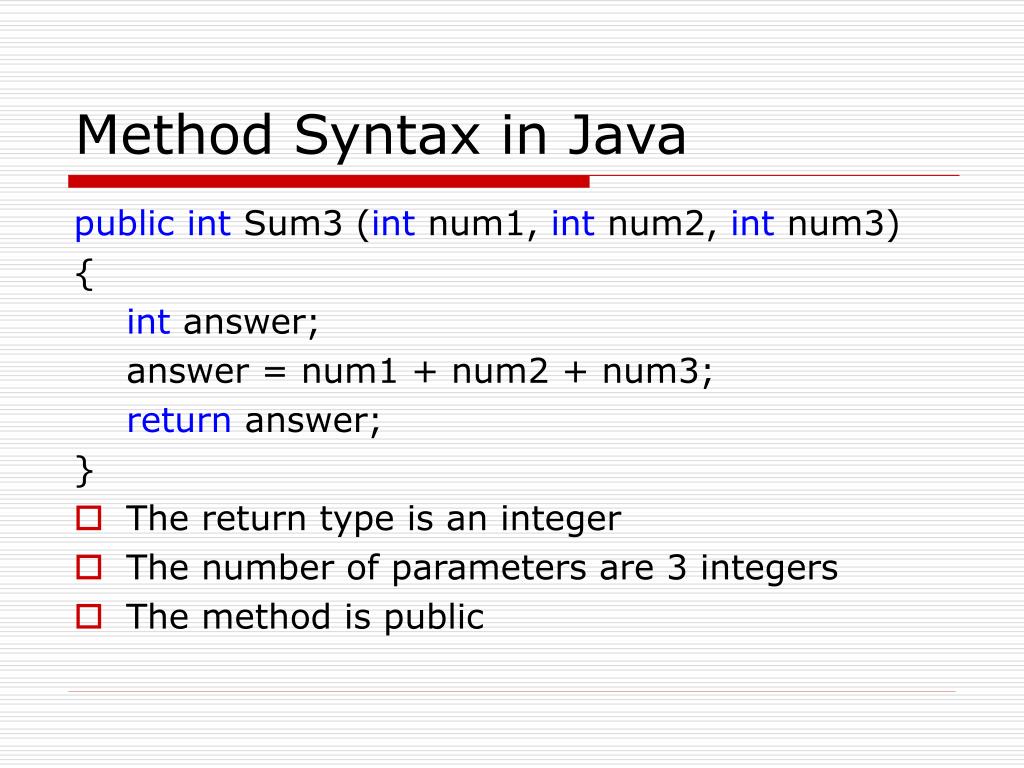 Return answer. Синтаксис java. Java синтаксис языка. Основной синтаксис java. Синтаксис java для начинающих.